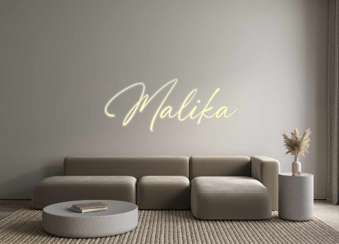 Custom Neon: Malika
