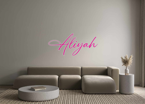 Custom Neon: Aliyah