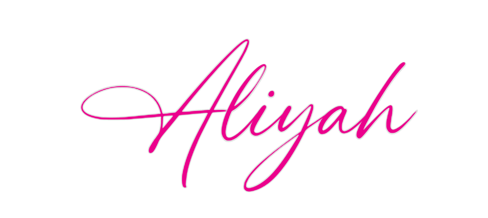 Custom Neon: Aliyah
