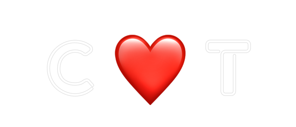 Custom Neon: C ❤️ T