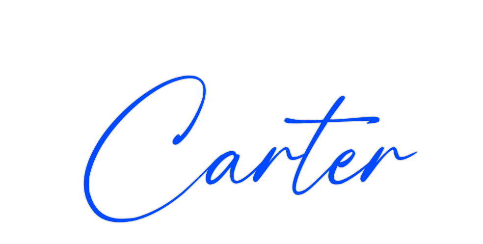 Custom Neon: Carter