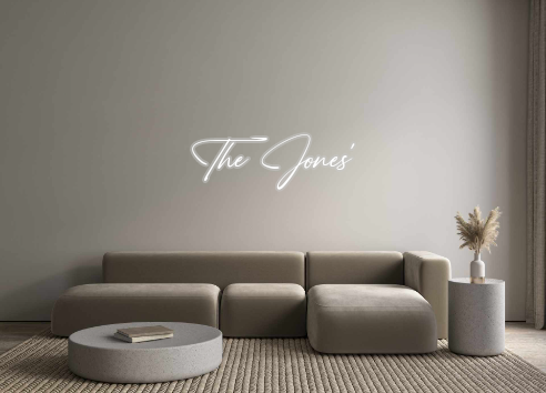 Custom Neon: The Jones'
