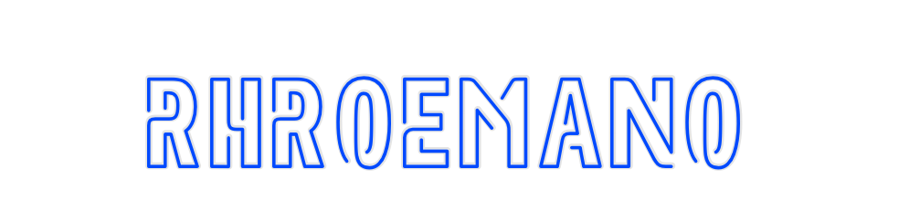 Custom Neon: Rhroemano
