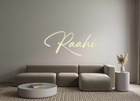 Custom Neon: Raahi