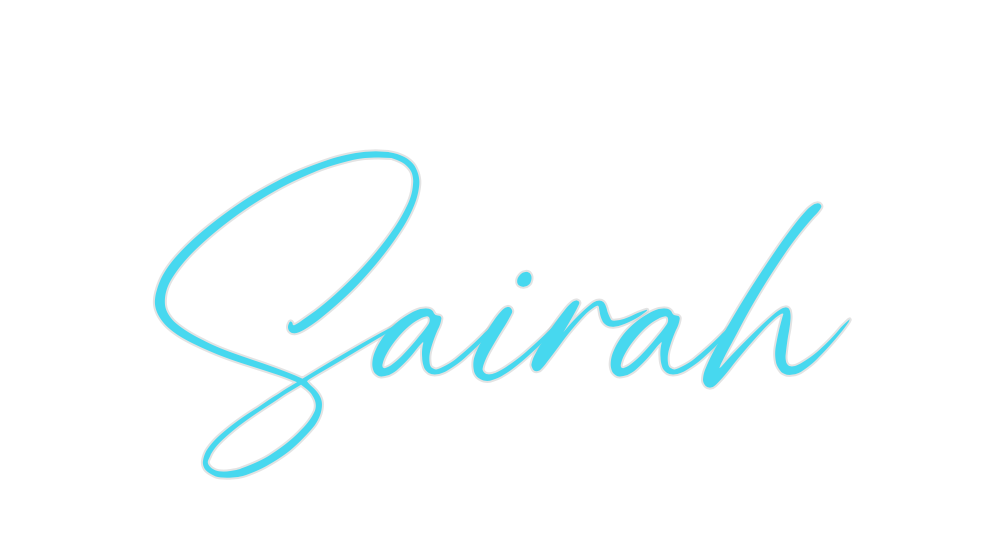 Custom Neon: Sairah