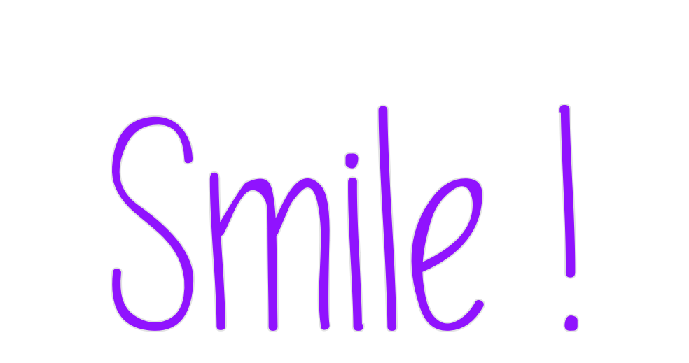 Custom Neon: Smile !