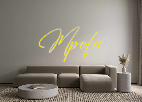 Custom Neon: Mpofu