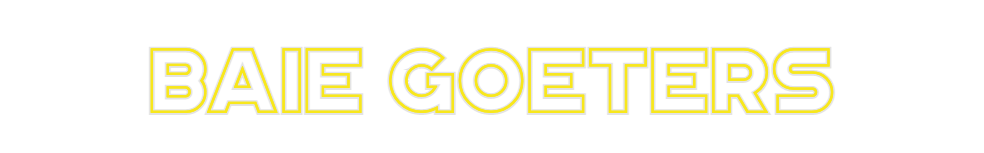 Custom Neon: Baie Goeters
