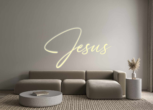 Custom Neon: Jesus