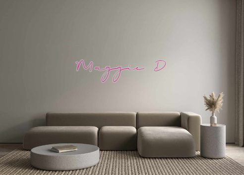 Custom Neon: Maggie D