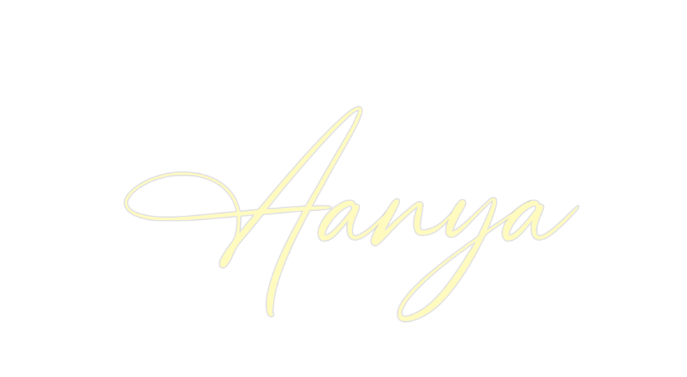 Custom Neon: Aanya