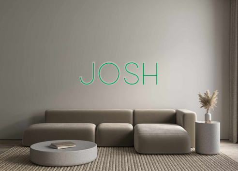 Custom Neon: Josh