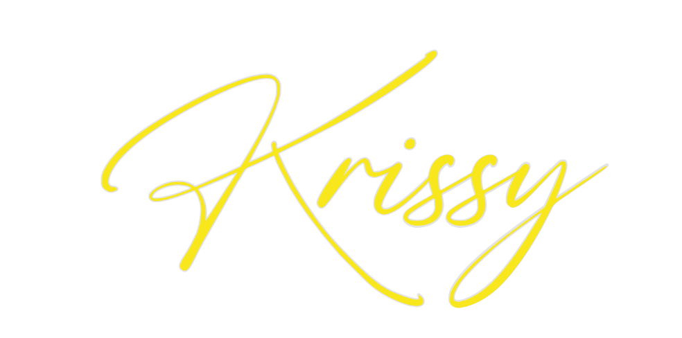 Custom Neon: Krissy