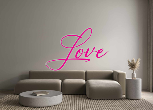 Custom Neon: Love