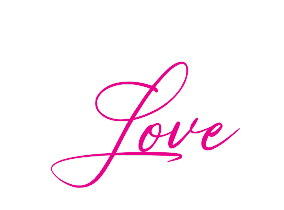 Custom Neon: Love