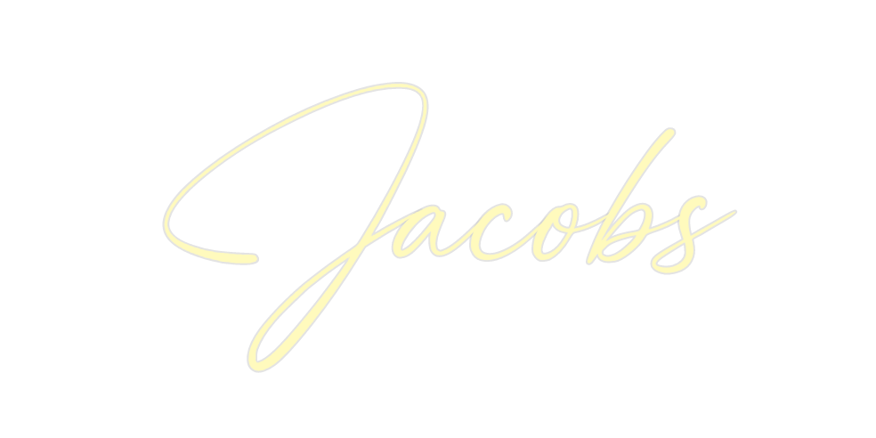 Custom Neon: Jacobs