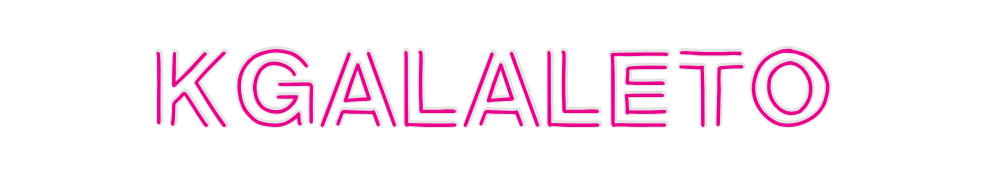 Custom Neon: Kgalaleto