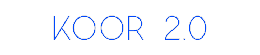 Custom Neon: Koor 2.0