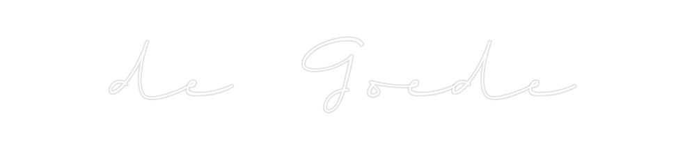 Custom Neon: de Goede