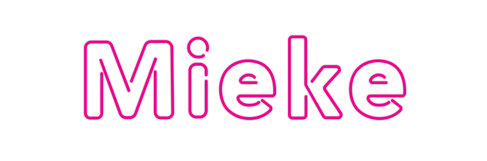 Custom Neon: Mieke