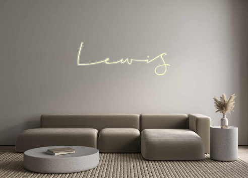 Custom Neon: Lewis