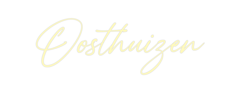 Custom Neon: Oosthuizen