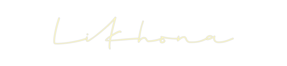 Custom Neon: Likhona