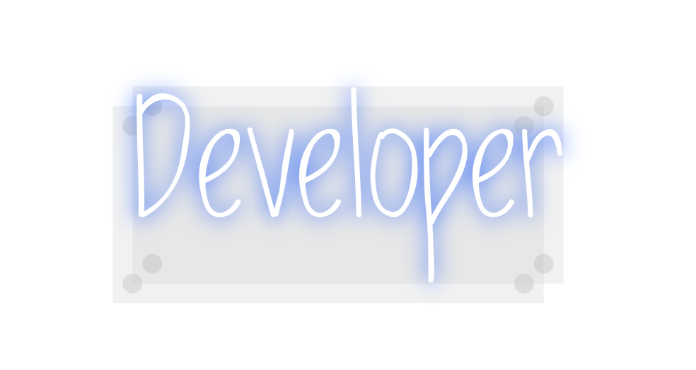 Custom Neon: Developer