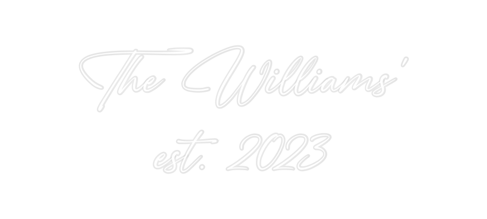 Custom Neon: The Williams’...