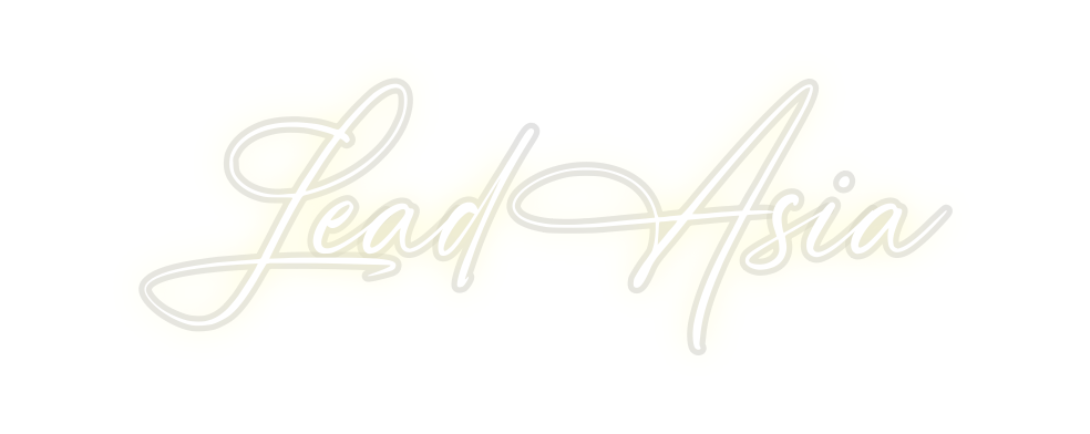 Custom Neon: LeadAsia