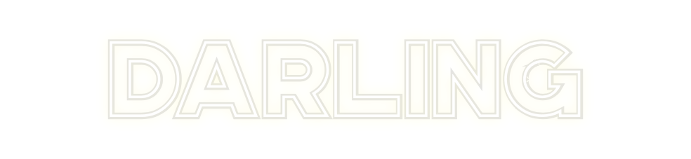 Custom Neon: DARLING