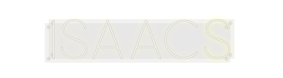 Custom Neon: Isaacs