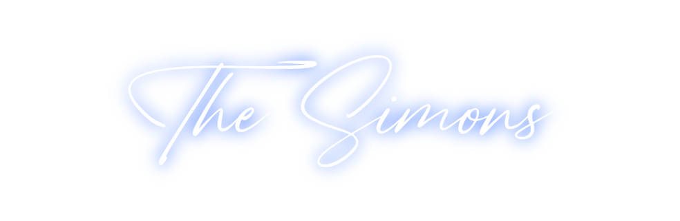 Custom Neon: The Simons