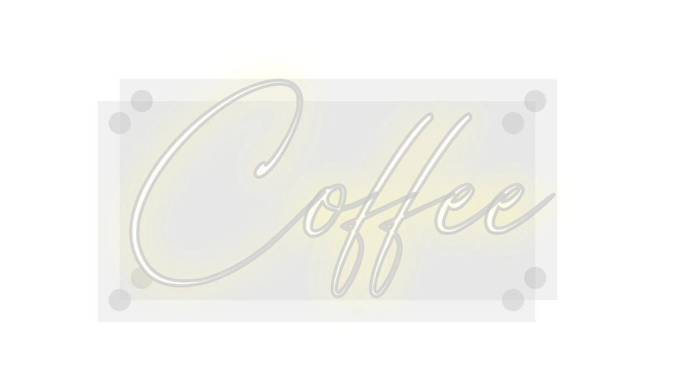 Custom Neon: Coffee