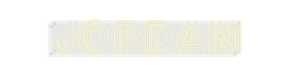 Custom Neon: Jordan