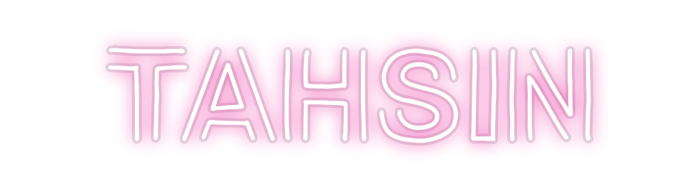 Custom Neon: Tahsin