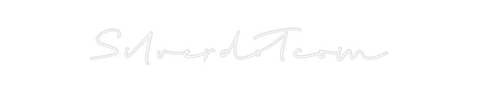 Custom Neon: Silverdotcom