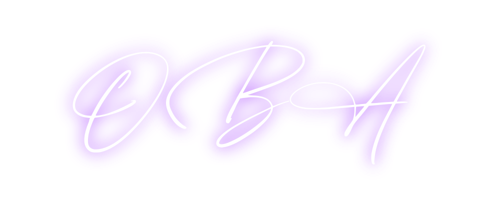 Custom Neon: OBA