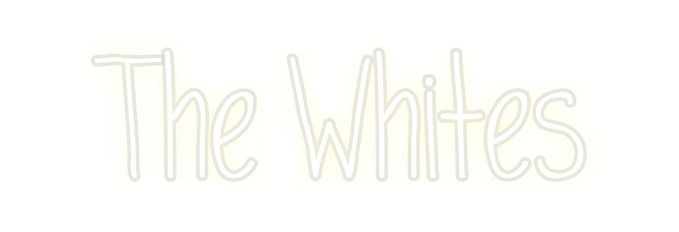 Custom Neon: The Whites