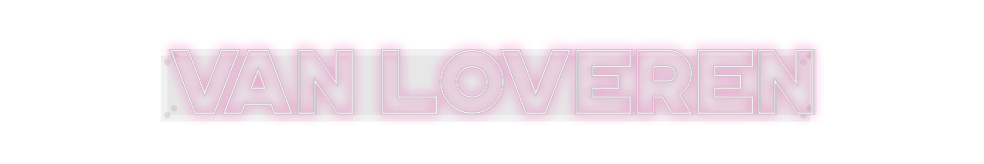 Custom Neon: Van Loveren