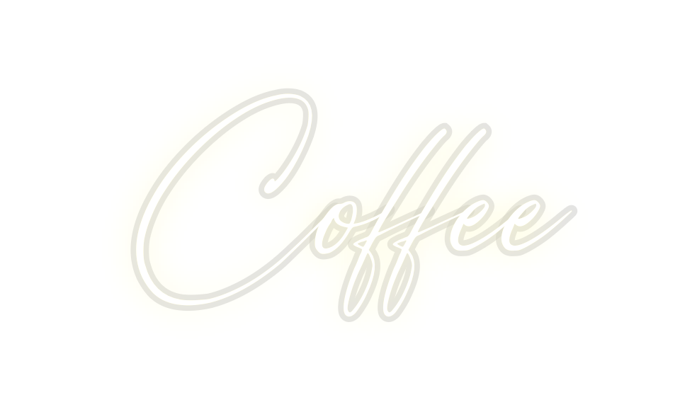 Custom Neon: Coffee