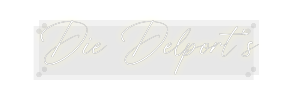 Custom Neon: Die Delport’s
