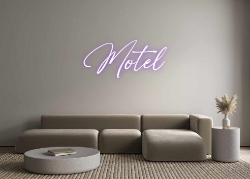 Custom Neon: Motel