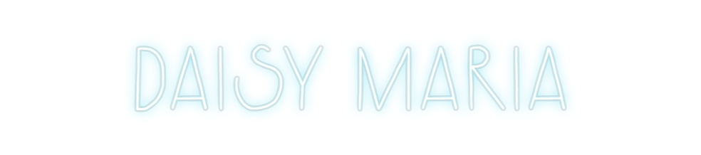 Custom Neon: Daisy Maria