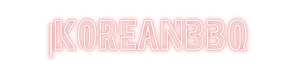 Custom Neon: |KoreanBBQ