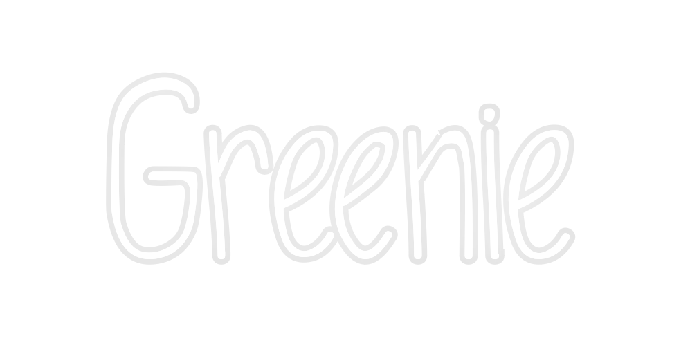Custom Neon: Greenie