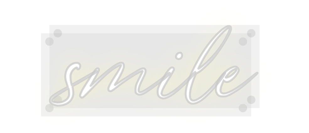 Custom Neon: smile